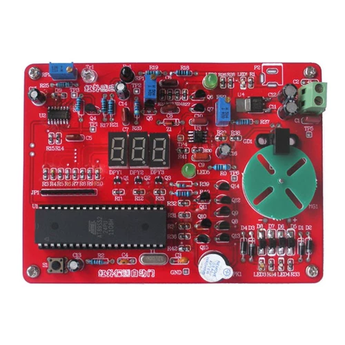 Инфракрасное обнаружение автоматическое соревнование по соревнованиям дверей Shaanxi Электронная схема Установка и навыки применения Сборка Сборка сварки