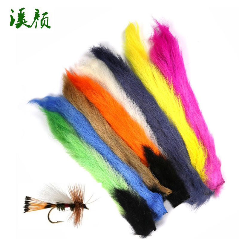 Fly Hook Tying Materials, Multi-Colored Calf Tail, Parachute Feather Hook Tying Materials, Trout Fly Bait Tying Materials Fly Hook Tying Materials, Multi-Colored Calf Tail, Parachute Feather Hook Tying Materials, Trout Fly Bait Tying Materials