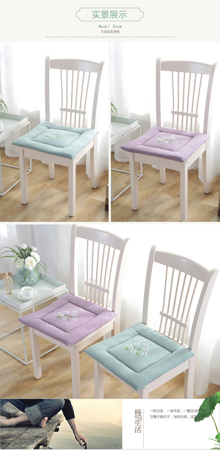 lớp học Sinh viên ghế đệm ghế văn phòng đệm xốp mat tatami đệm mông pad đệm ký túc xá - Ghế đệm / đệm Sofa làm đệm ghế gỗ