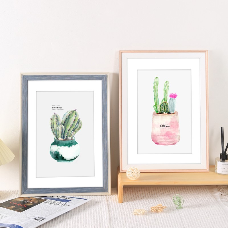 Nordic style large frame mounted wall frame frame A3 4 4k open 8K frame 24 inch 30 custom size a4