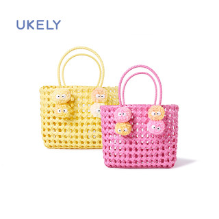 Children's Bags, Cute Woven Bags for Girls, Handbags for Girls, Summer Plaid Bags, Baby Handbags, Storage Baskets