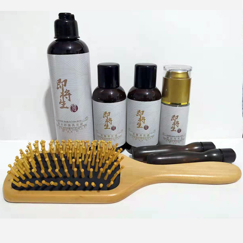 Ling's upcoming birth with birth control anti-activation hair follicle kit box pure beauty shampoo health care liquid essence