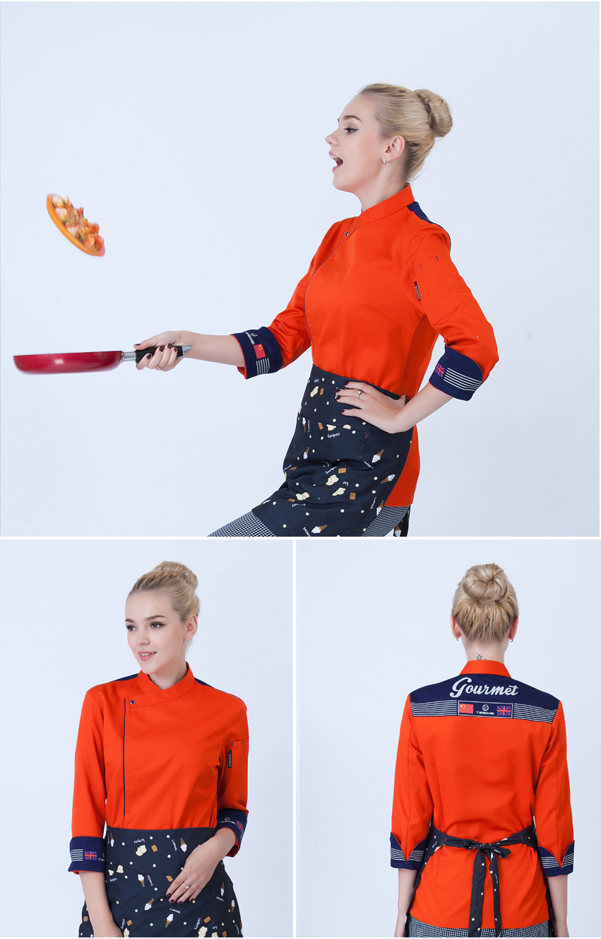 Uniforme de cuisinier en coton - Ref 1911124 Image 24