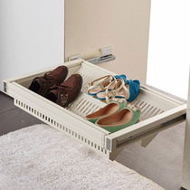 Omogena series Wardrobe pulled shoe rack damper shoe rack cloakroom hardware accessories metal antique shoe rack