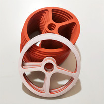 Sparkling Silicone PTFE Composite gasket 3M Back glue EPDM CR sponge EVA shock absorbing pipe flange sealing gasket