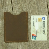 Маленький мультяшный защитный чехол ручной работы, кожаный чехол для проездного и картхолдер