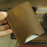 Маленький мультяшный защитный чехол ручной работы, кожаный чехол для проездного и картхолдер