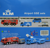 JC Wings 1:200 Plastic KLM Airport Ground Various Vehicle Tools Ground Handling 6 Series