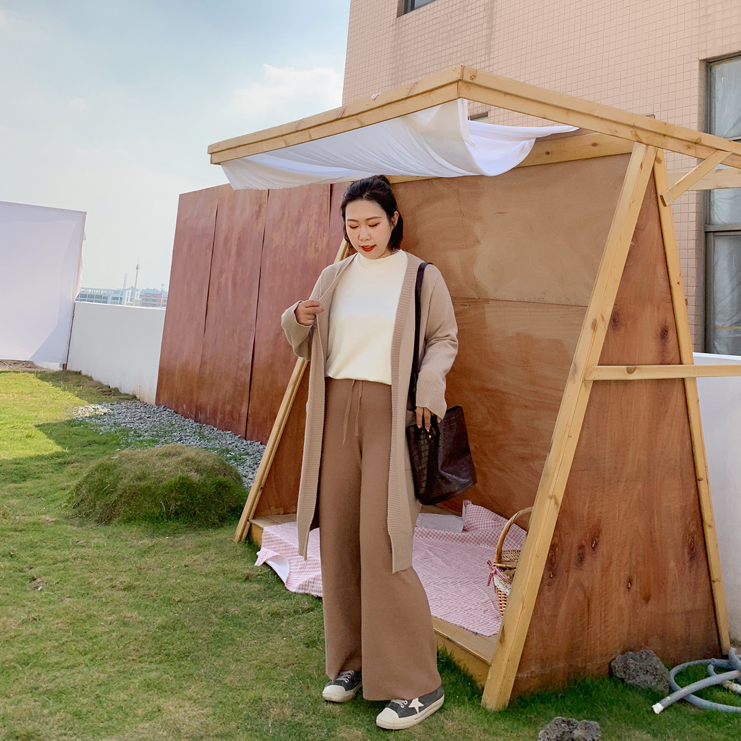 ALIN Custom large size women's dress 2020 Spring style jacket female cardiovert loose and fat mm medium long version jacket slim fit