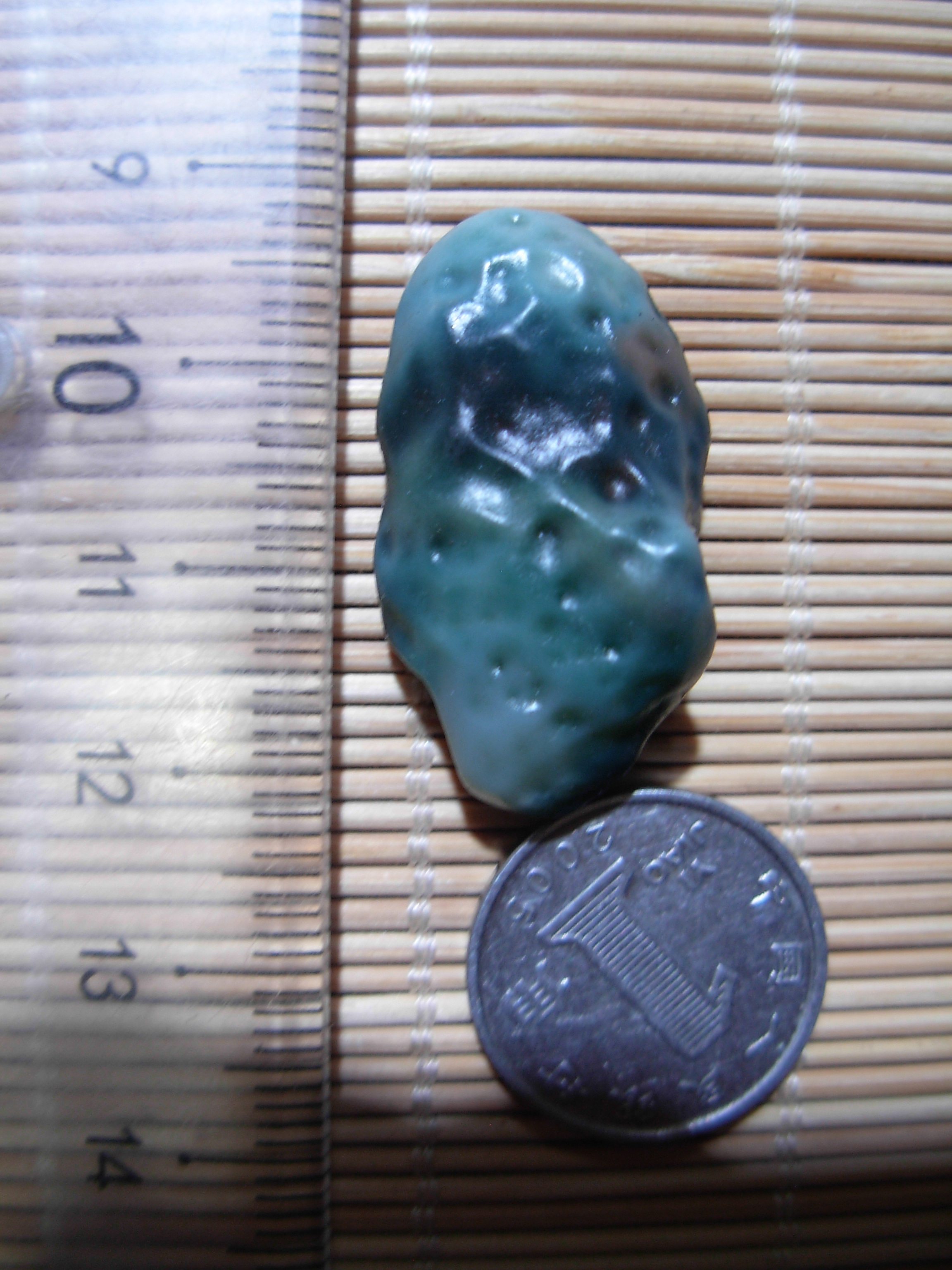 Inner Mongolia Alxa Qishi Alxa Jade Jasper rough carving material necklace pendant