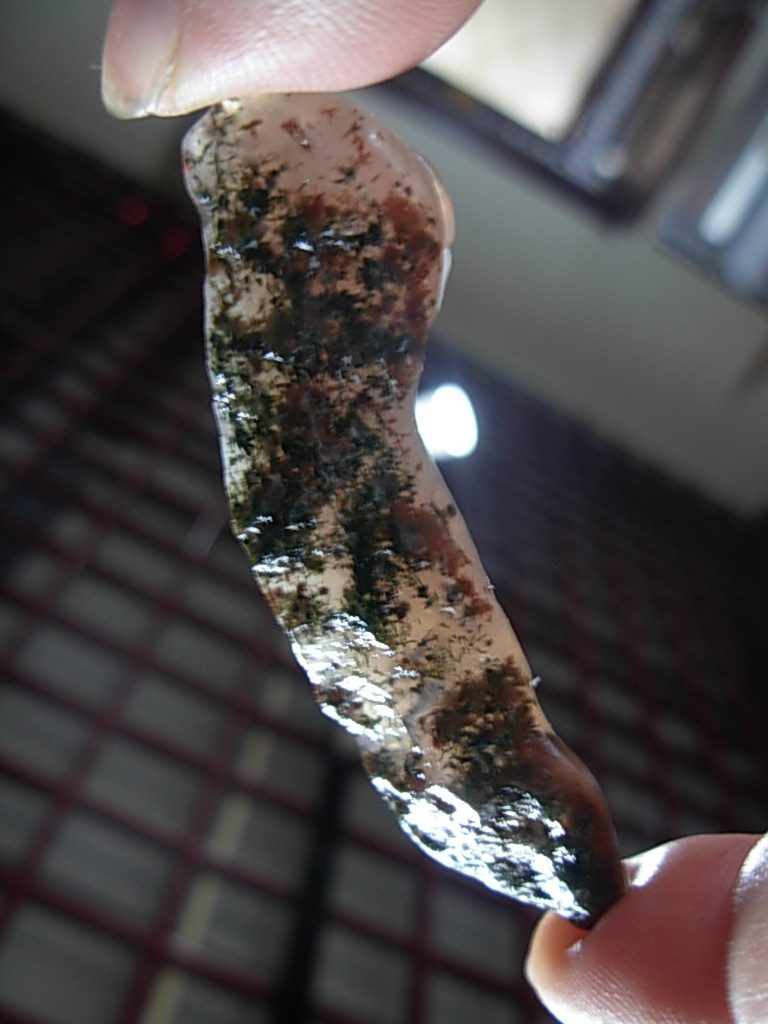 Gobi Agate rough shape Agate silver root Agate carving material Grass flower Agate rough necklace pendant