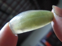 Gobi agate rough stone modeling agate silver agate carving material sugar heart agate rough stone pendant