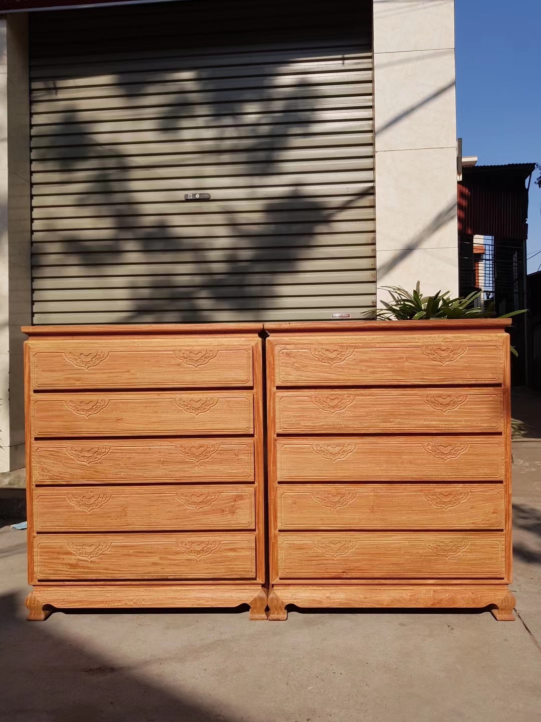 Vietnam Red wood furniture Furniture Big Fruits Purple Sandalwood Five Bucket Cabinet Myanmar Laos Flowers Pear Domestic Craft Mortise And Tenon structure