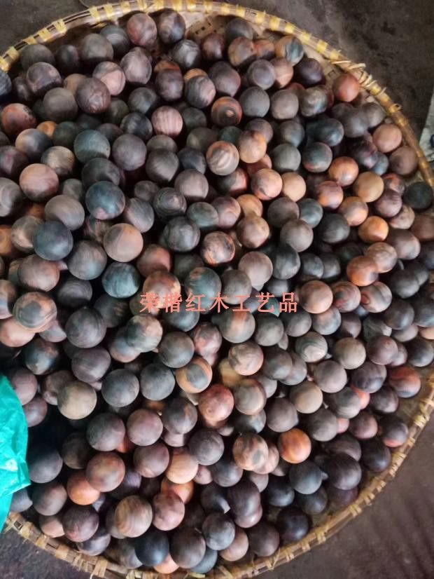 Vietnam mahogany red rosewood craft gift decoration big red rosewood health ball log unpainted environmental health