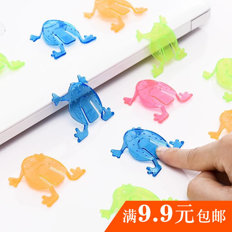 Post-80s nostalgic toys Jumping frog Plastic frog baby toddler table game June 1 Children's Day small gift