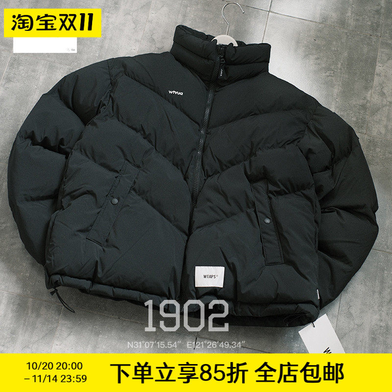 现货WTAPS 22AW TTL/JACKET.POLY.TAFFETA.WTVUA 棉服夹克外套
