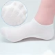 6 đôi vớ của phụ nữ mùa hè mỏng cotton vớ lưới thoáng khí nông miệng của phụ nữ vớ trắng siêu mỏng vớ thoáng khí - Bít tất nữ