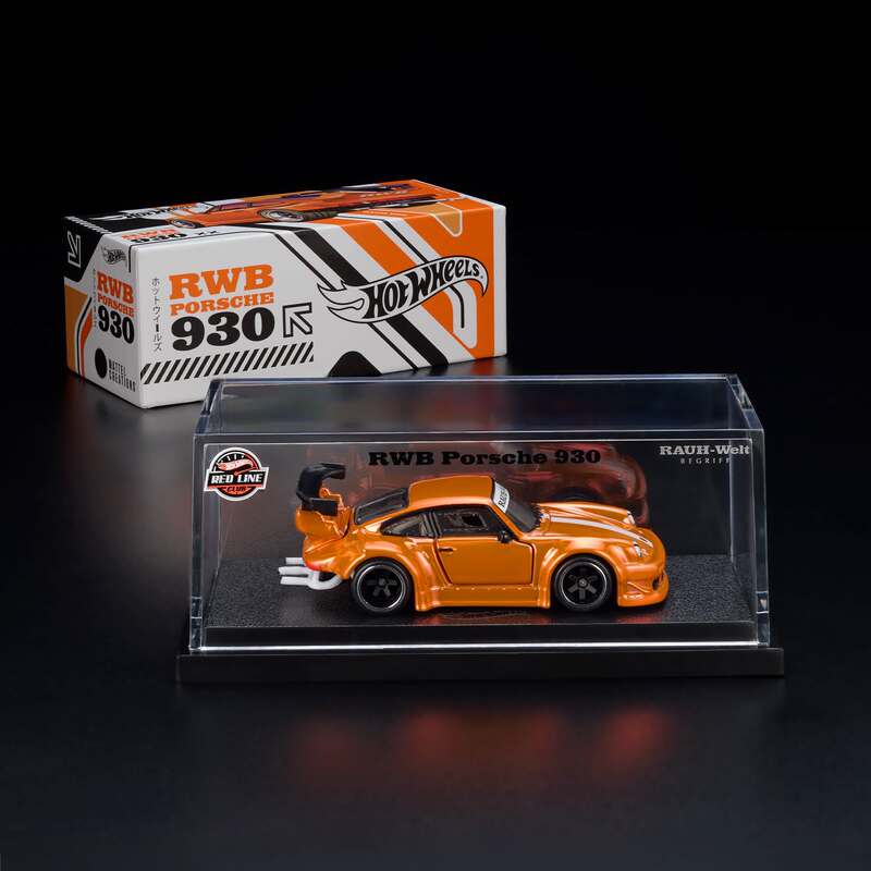 Hot Wheels Rlc 1/64 Porsche 930 Rwb Nakai Kei Electroplated Orange Three-Door Hot Wheels Rlc 1/64 Porsche 930 Rwb Nakai Kei Electroplated Orange Three-Door