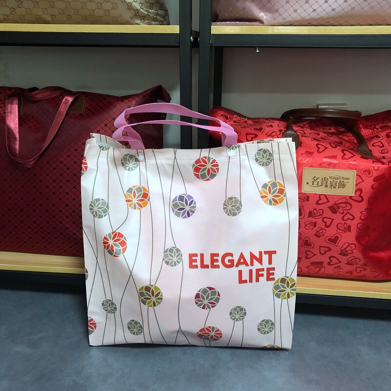 Summer cool quilt air conditioner quilt ice silk mat four-piece set thin blanket non-woven packaging bag storage bag handbag