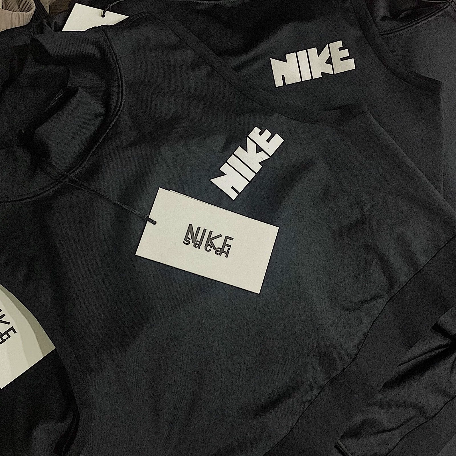Спот NikeLab Sacai топ-корсаж для женщин стиль повседневный спортивный жилет