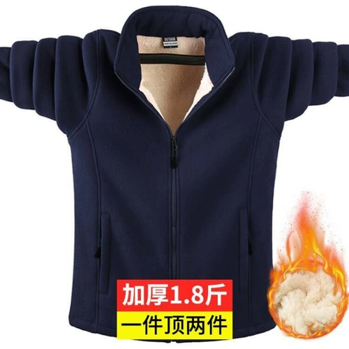 Бархатная демисезонная утепленная куртка, толстовка, свободный крой, большой размер