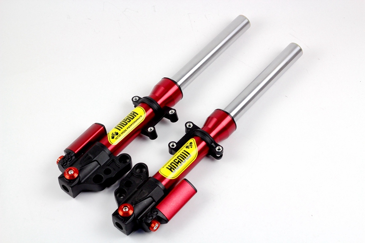 Giảm xóc trước MOSDA 30 giảm xóc trước giảm xóc giảm tốc độ điện tốc độ Ff rùa nhỏ sửa đổi WISP bất hợp pháp Stitch - Xe máy Bumpers phuộc nhún xe dream