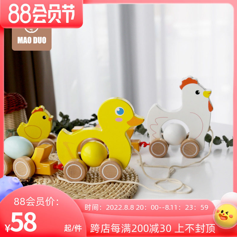 One-year-old baby Yi-enlightenment early teaching walk young boy girl child learning to climb toy car to lay eggs