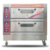 New South YXD-40C double layer four plate all stainless steel electric oven commercial bread oven cake oven