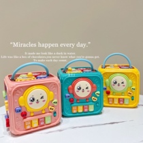 Baby music baby hand clapping drum for toddlers from 1-36 years old banging toy hexahedral childrens educational early education