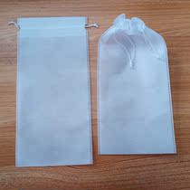 Hotel hotel disposable canvas drag shoe cover non-woven shoe cover anti-dirty travel shoes storage bag decoction bag