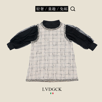 BIU~Happy Signal#Girls Sundress (LVDGCK) Italian baby foreign style fashionable dress spring