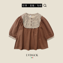 Spring dress in place#Girl Dress(LVDGCK) Italian baby vintage doll dress Princess dress