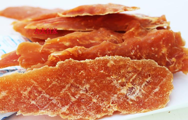 Đồ ăn nhẹ cho thú cưng, ức gà đơn giản, đồ ăn nhẹ cho chó, thịt gà sấy khô, miếng thịt, 800g chó con Teddy Teddy, kẹo cao su thức ăn bổ máu cho chó