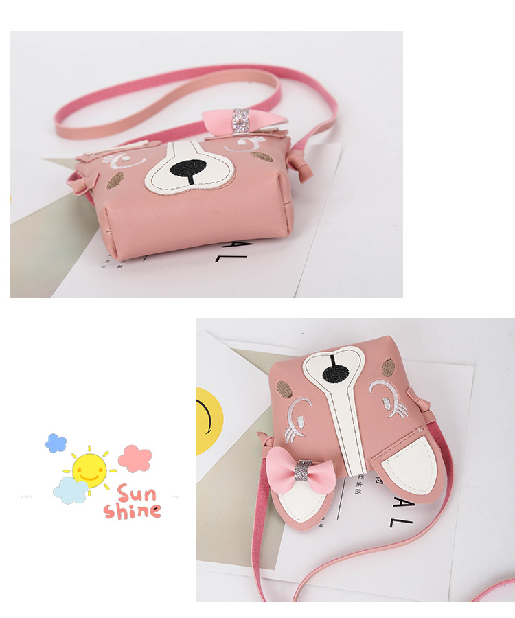 Kid's Small Pu Leather Animal Cute Square Magnetic Buckle Crossbody Bag display picture 3