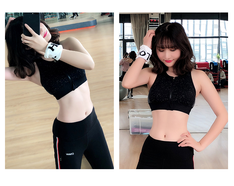 Áo ngực thể thao nữ tập thể dục chạy làm đẹp gợi cảm trở lại học sinh yoga hấp thụ sốc bộ sưu tập sữa mẹ tập hợp đồ lót áo tập thể dục