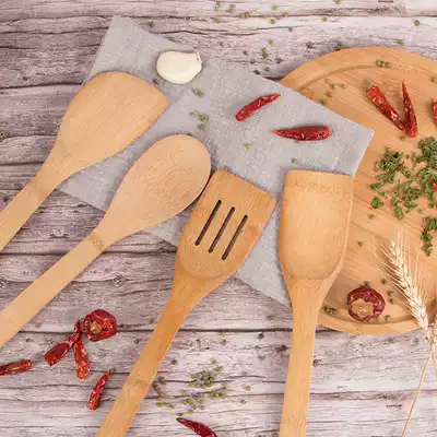 Bamboo rice shovel spatula spoon stir-fried spatula salad shovel frying pan fried spatula creative household rice spatula rice spoon rice scoop