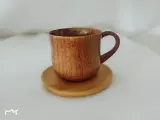 Сплошная бамбуковая подушка на заказ лазерной логотип логотип Custom Tea Creemony Creative Bamboo Cup Cuzh Cushion Cushion