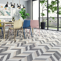 Fish bone pattern laminate laminate flooring Modern Nordic Herriton 12mm homestay home bedroom waterproof and wear-resistant