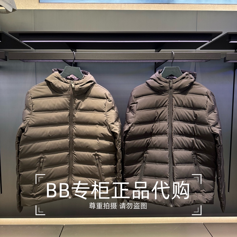 Calvinklein 25 Autumn Men's Casual Commuting Lightweight Warm Duck down Hooded down Jacket 4Ld521G