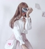 Mùa thu 2018 mới của phụ nữ phiên bản Hàn Quốc của chiếc áo sơ mi trắng nhỏ xinh, ngọt ngào, dài tay Áo sơ mi