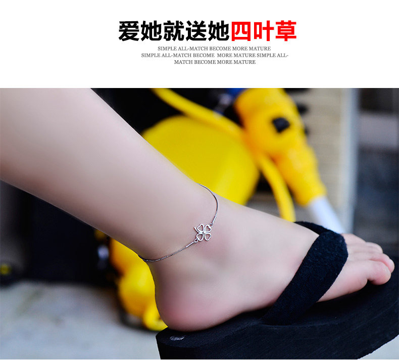 Bracelet de cheville Femme en Argenterie - Ref 3103458 Image 16