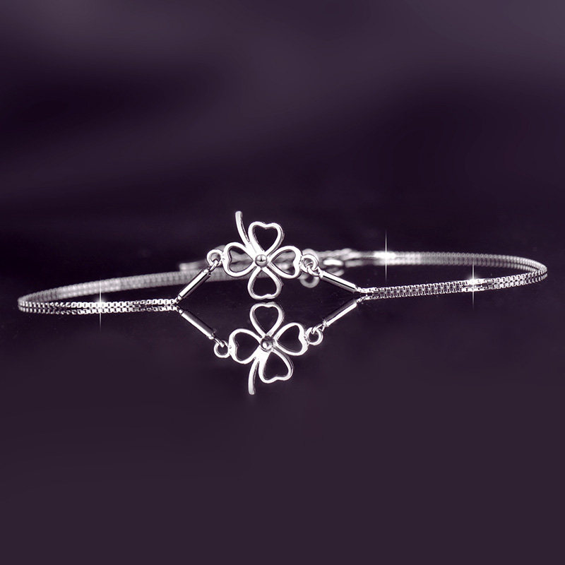 Bracelet de cheville Femme en Argenterie - Ref 3103458 Image 5