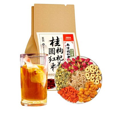 【同仁堂】红枣桂圆枸杞茶120克