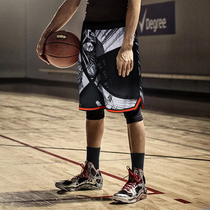 Basketball pants male comics hip-hop street quick-drying summer sports shorts AJ running training loose over-the-knee five-point pants tide