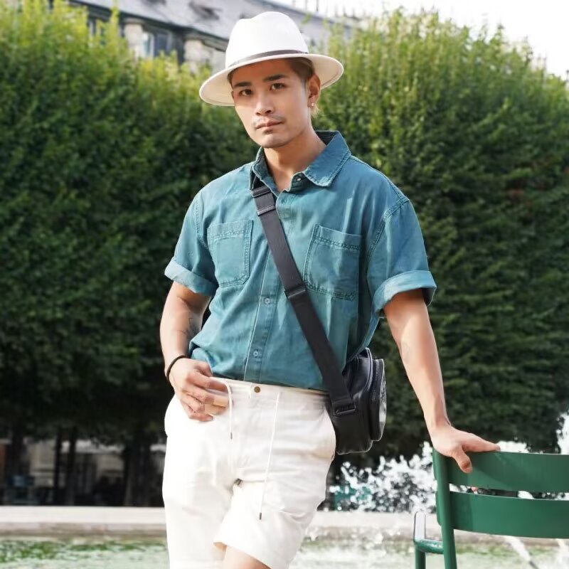 2026 Retro Shirt Men's Summer Wear Hong Kong Style Student Loose Niche Design Interesting New Men's Clothing Top for Outerwear 2026 Retro Shirt Men's Summer Wear Hong Kong Style Student Loose Niche Design Interesting New Men's Clothing Top for Outerwear