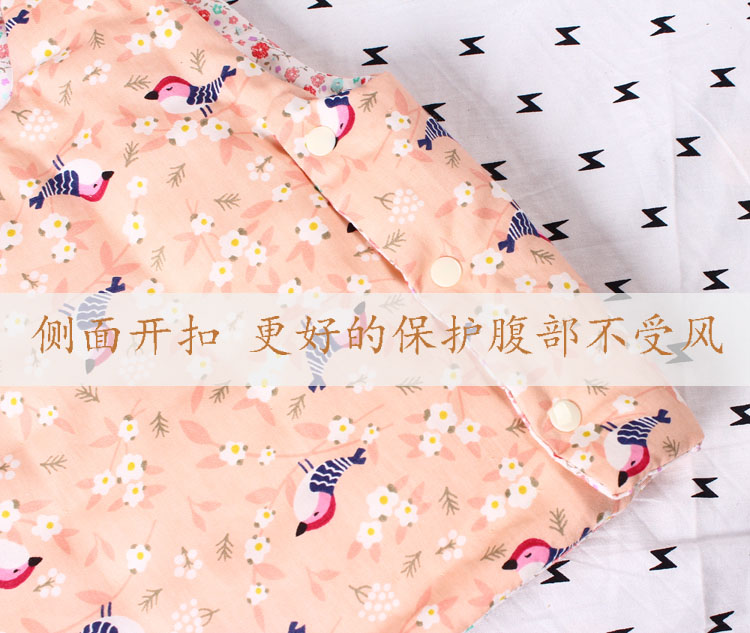 Trẻ sơ sinh handmade cotton nam và nữ vest bé mùa xuân và mùa thu mỏng 0-8 tuổi mùa thu và mùa đông dày cotton chống vest áo khoác cho bé