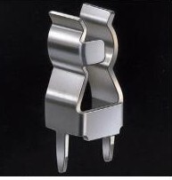 Tinned clip PCB panel mounting clip 5 * 20MM fuse holder fuse clip 0 4 thick brass nickel plated