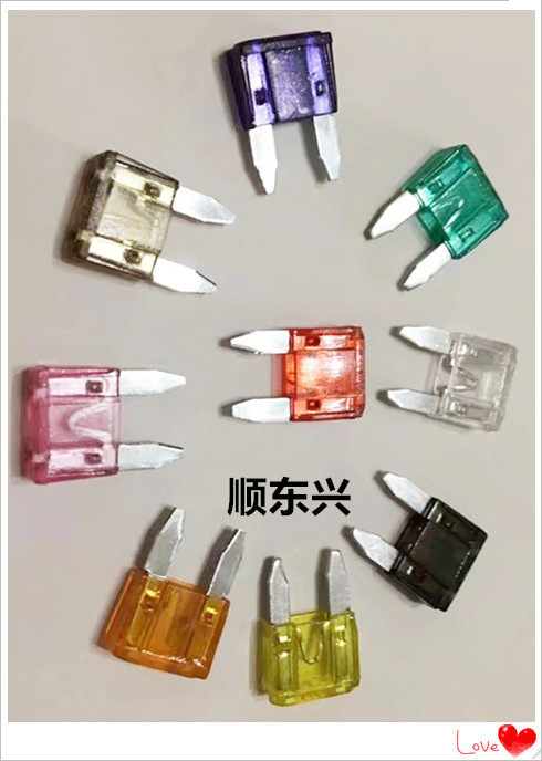 1A-40A 32V modified loading fuse mini number car insurance sheet Tip Zinc Flake