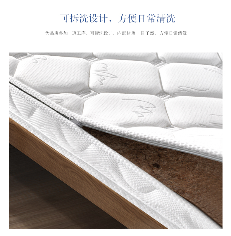 dừa tự nhiên cọ nệm mat cho trẻ em khó khăn nâu cọ cọ nệm pad 1.8m1.5m cứng nhắc hơn giường tùy chỉnh giá rẻ - Nệm đệm hơi