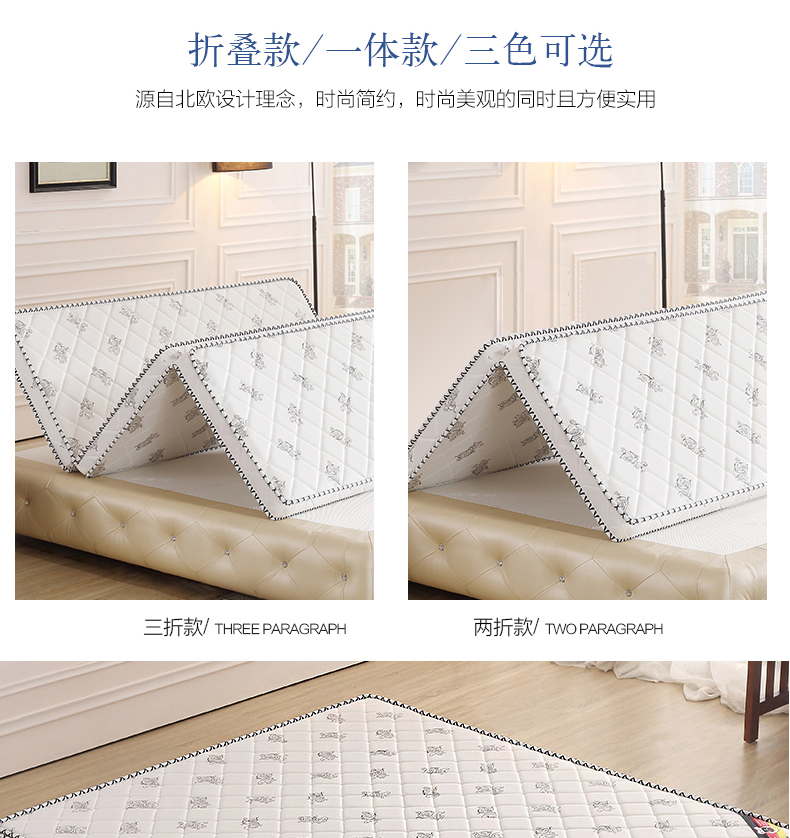 Landes xơ dừa nệm 1,5m / 1.8 bãi mủ rửa mat gấp Giấc mơ chiều dừa tự nhiên Simmons cứng và mềm - Nệm nệm em bé